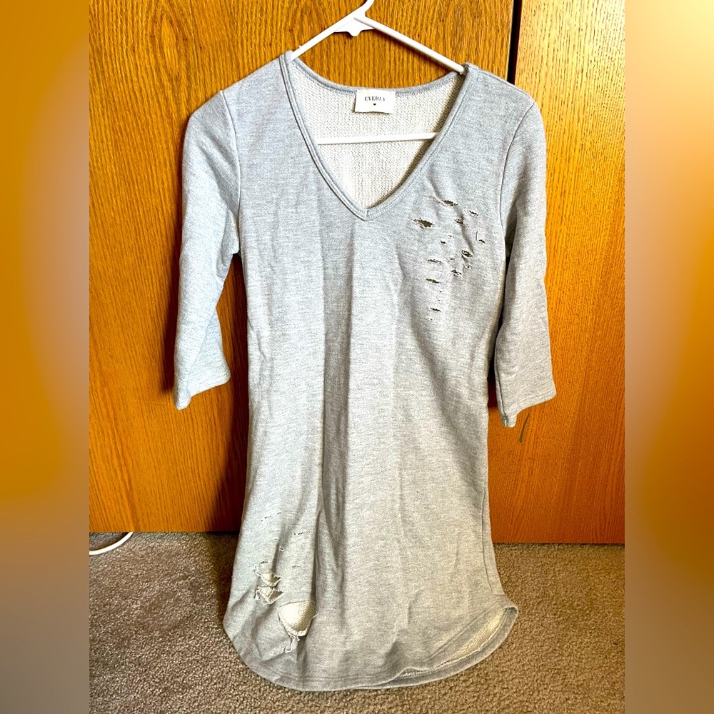 Everly size small sweatshirt tunic length